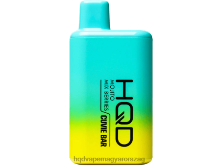 HQD CUVIE BAR egyszer használatos | HQD Vape Budapest FFJTH224 mojito mix bogyók