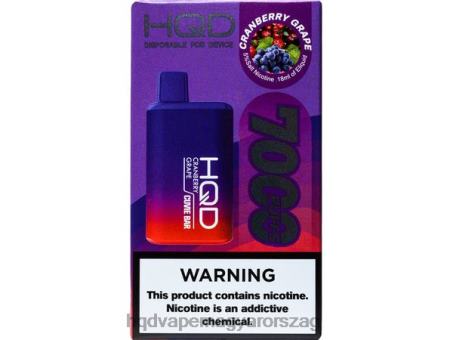 HQD CUVIE BAR egyszer használatos | HQD Vape Magyarország FFJTH161 áfonyás szőlő