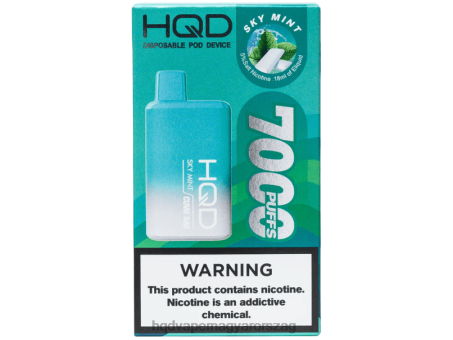 HQD CUVIE BAR egyszer használatos | HQD Vape Shop FFJTH249 ég menta