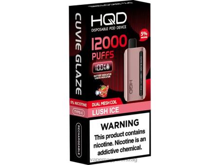 HQD CUVIE GLAZE eldobható vape 12000 | HQD Flavors Vape FFJTH210 buja jég