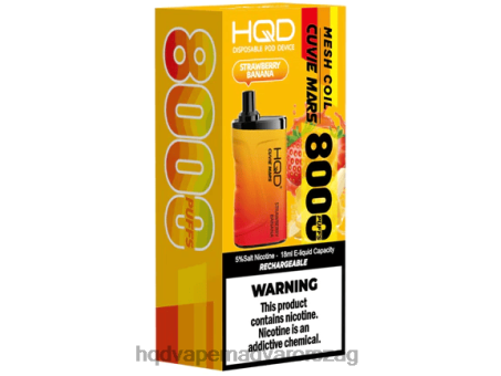 HQD CUVIE MARS egyszer használatos | HQD Aroma FFJTH255 eper banán