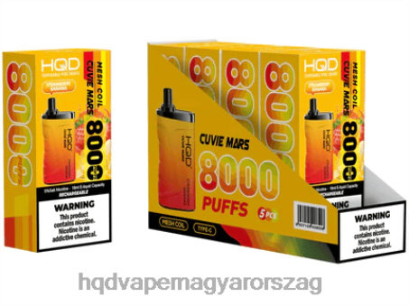 HQD CUVIE MARS egyszer használatos | HQD Aroma FFJTH255 eper banán