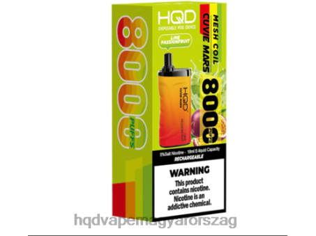 HQD CUVIE MARS egyszer használatos | HQD Online Shop FFJTH208 lime maracuja