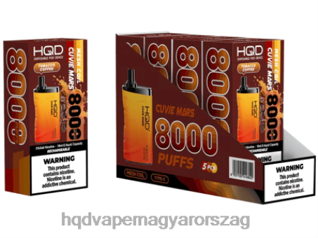 HQD CUVIE MARS egyszer használatos | HQD Vape Budapest FFJTH264 dohánykávé