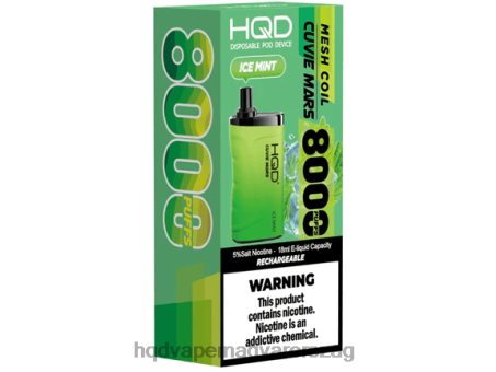 HQD CUVIE MARS egyszer használatos | HQD Vape Magyarország FFJTH201 jégmenta