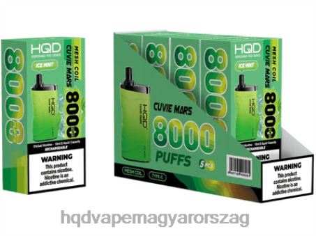 HQD CUVIE MARS egyszer használatos | HQD Vape Magyarország FFJTH201 jégmenta