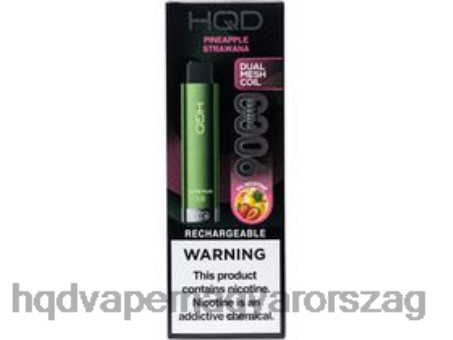 HQD CUVIE PLUS 2.0 egyszer használatos | HQD Aroma FFJTH235 ananász strawnana