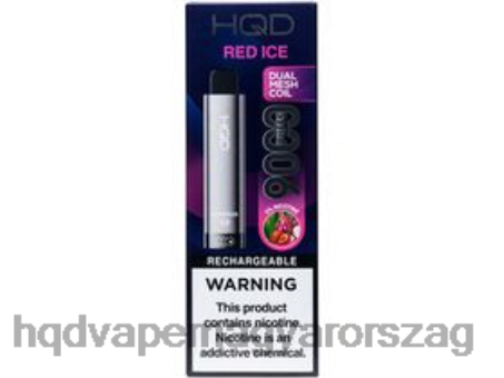 HQD CUVIE PLUS 2.0 egyszer használatos | HQD Aroma FFJTH245 vörös jég