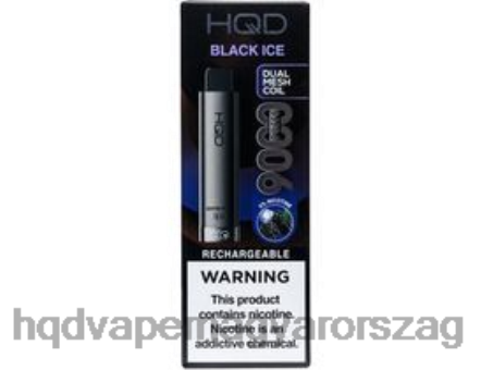 HQD CUVIE PLUS 2.0 egyszer használatos | HQD Flavors Vape FFJTH270 fekete jég