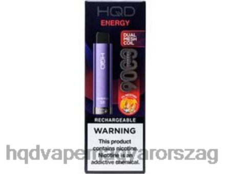 HQD CUVIE PLUS 2.0 egyszer használatos | HQD Vape Budapest FFJTH164 energia