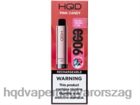 HQD CUVIE PLUS 2.0 egyszer használatos | HQD Vape Sale FFJTH236 rózsaszín cukorka