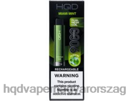 HQD CUVIE PLUS 2.0 egyszer használatos | HQD Vape Sale FFJTH286 miami menta