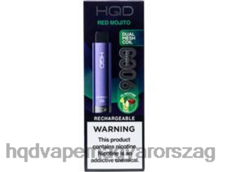 HQD CUVIE PLUS 2.0 egyszer használatos | HQD Wholesale FFJTH247 piros mojito