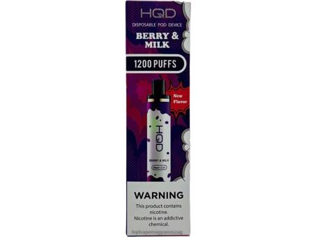 HQD CUVIE PLUS egyszer használatos | HQD Flavors Vape FFJTH130 bogyó és tej