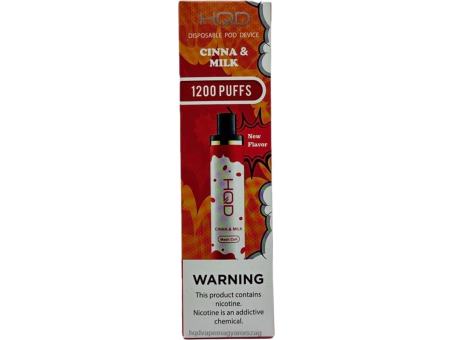 HQD CUVIE PLUS egyszer használatos | HQD Vape Budapest FFJTH154 fahéj és tej