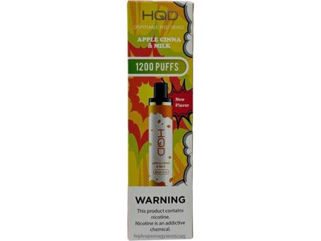 HQD CUVIE PLUS egyszer használatos | HQD Vape Sale FFJTH126 alma fahéj és tej