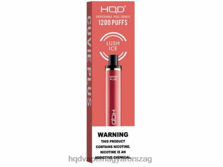 HQD CUVIE PLUS eldobható vape | HQD Eldobható Elektromos Cigi FFJTH212 buja jég