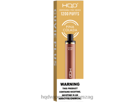 HQD CUVIE PLUS eldobható vape | HQD Eldobható Elektromos Cigi FFJTH232 pina colada
