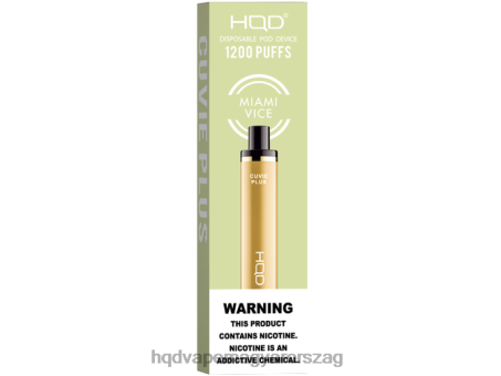 HQD CUVIE PLUS eldobható vape | HQD Flavors Vape FFJTH220 Miami Vice