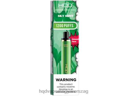 HQD CUVIE PLUS eldobható vape | HQD Flavors Vape FFJTH250 ég menta