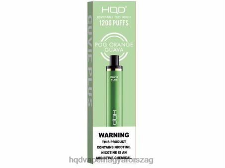 HQD CUVIE PLUS eldobható vape | HQD Online Shop FFJTH238 pog narancs guava