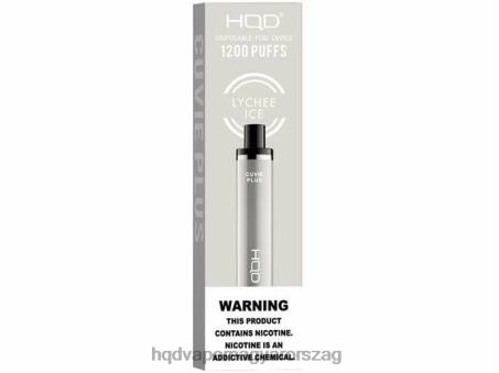 HQD CUVIE PLUS eldobható vape | HQD Rendelés FFJTH213 licsi jég