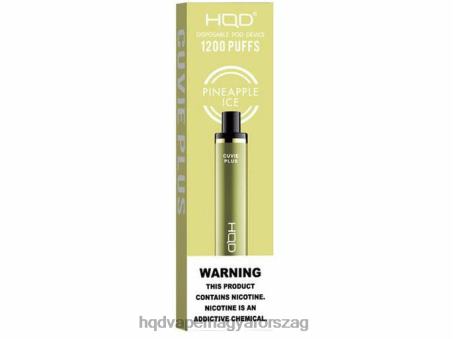 HQD CUVIE PLUS eldobható vape | HQD Vape Budapest FFJTH234 ananász jég