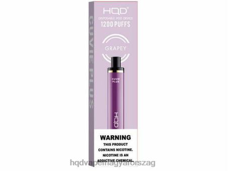 HQD CUVIE PLUS eldobható vape | HQD Vape Magyarország FFJTH171 szőlős