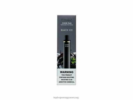 HQD CUVIE PLUS eldobható vape | HQD Vape Sale FFJTH136 fekete jég