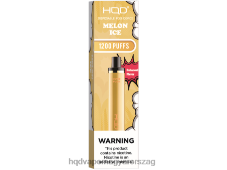 HQD CUVIE PLUS eldobható vape | HQD Vape Shop FFJTH219 dinnye jég