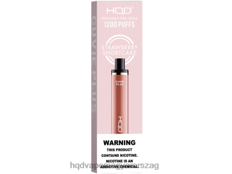 HQD CUVIE PLUS eldobható vape | HQD Vape Shop FFJTH259 epres sütemény