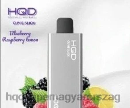 HQD CUVIE SLICK 6000 fújás | HQD Vape Magyarország FFJTH41 szeder málna citrom