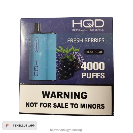 HQD BOX 4000 fújás | HQD Eldobható Elektromos Cigi FFJTH102 friss bogyók