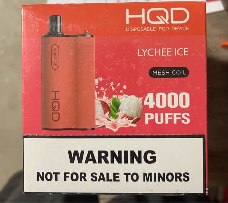 HQD BOX 4000 fújás | HQD Flavors Vape FFJTH110 licsi jég