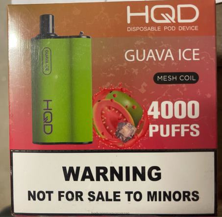 HQD BOX 4000 fújás | HQD Vape Shop FFJTH109 guava jég