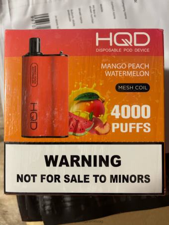 HQD BOX 4000 fújás | HQD Wholesale FFJTH107 mangós barack görögdinnye