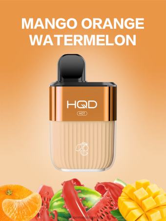 HQD HOT 5000 fújás | HQD Flavors Vape FFJTH60 mangó narancsos görögdinnye