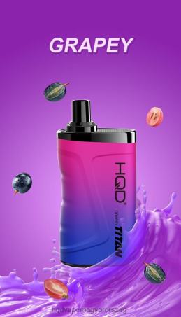 HQD TITAN 7000 fújás | HQD Aroma FFJTH15 szürke