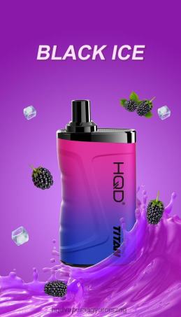 HQD TITAN 7000 fújás | HQD Vape Budapest FFJTH14 fekete jég