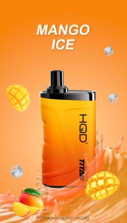 HQD TITAN 7000 fújás | HQD Vape Magyarország FFJTH11 mangó jég