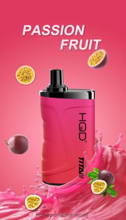 HQD TITAN 7000 fújás | HQD Vape Magyarország FFJTH1 Maracuja