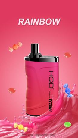 HQD TITAN 7000 fújás | HQD Wholesale FFJTH7 szivárvány