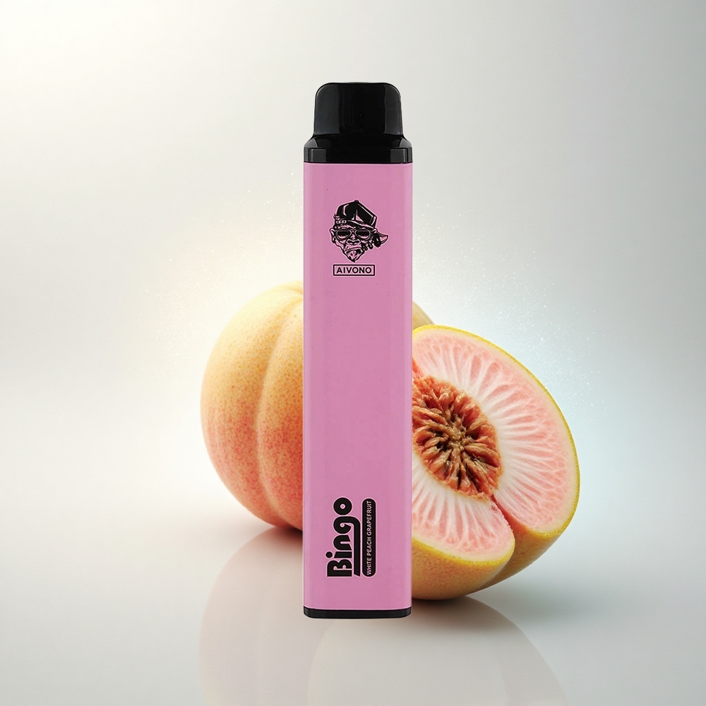 Aivono Aim Bingo 4000 Puffs Fehér Őszibarack Grépfrút Kompakt 1000mAh 10mL