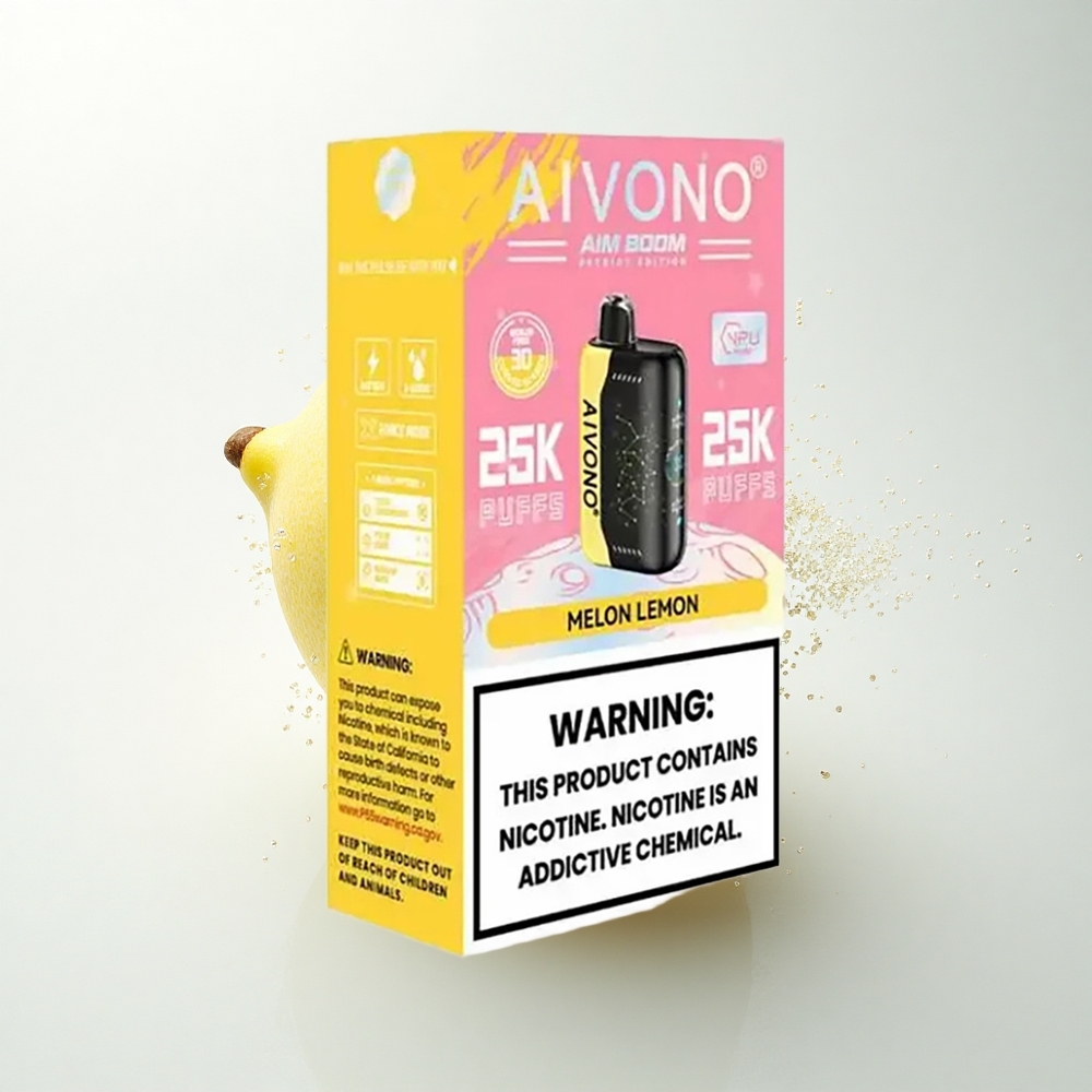 Aivono Aim Boom 25000 Puffs Dinnye Citrom 650mAh Típus-C