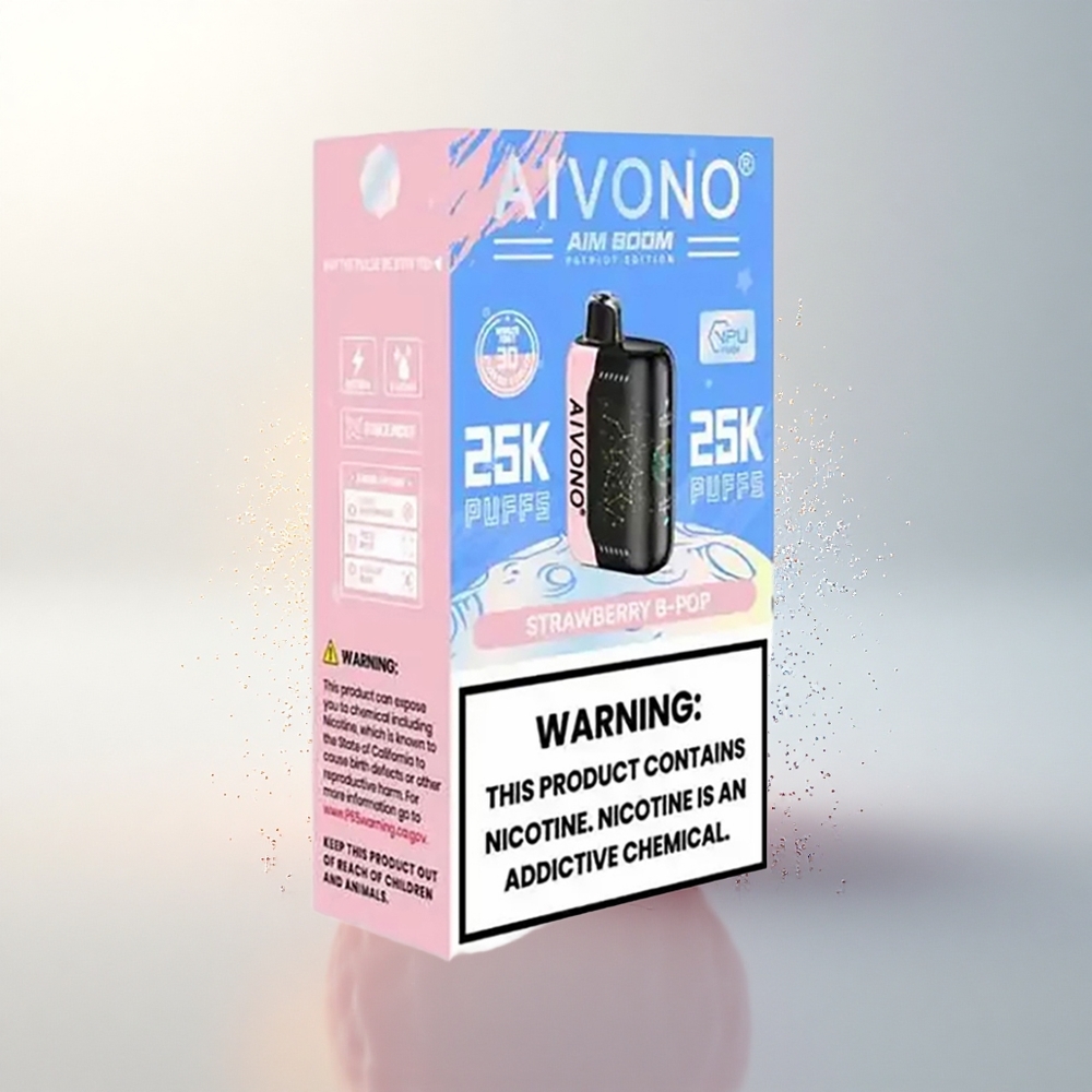 Aivono Aim Boom 25000 Puffs Eper B Mesh 28ml 650mAh