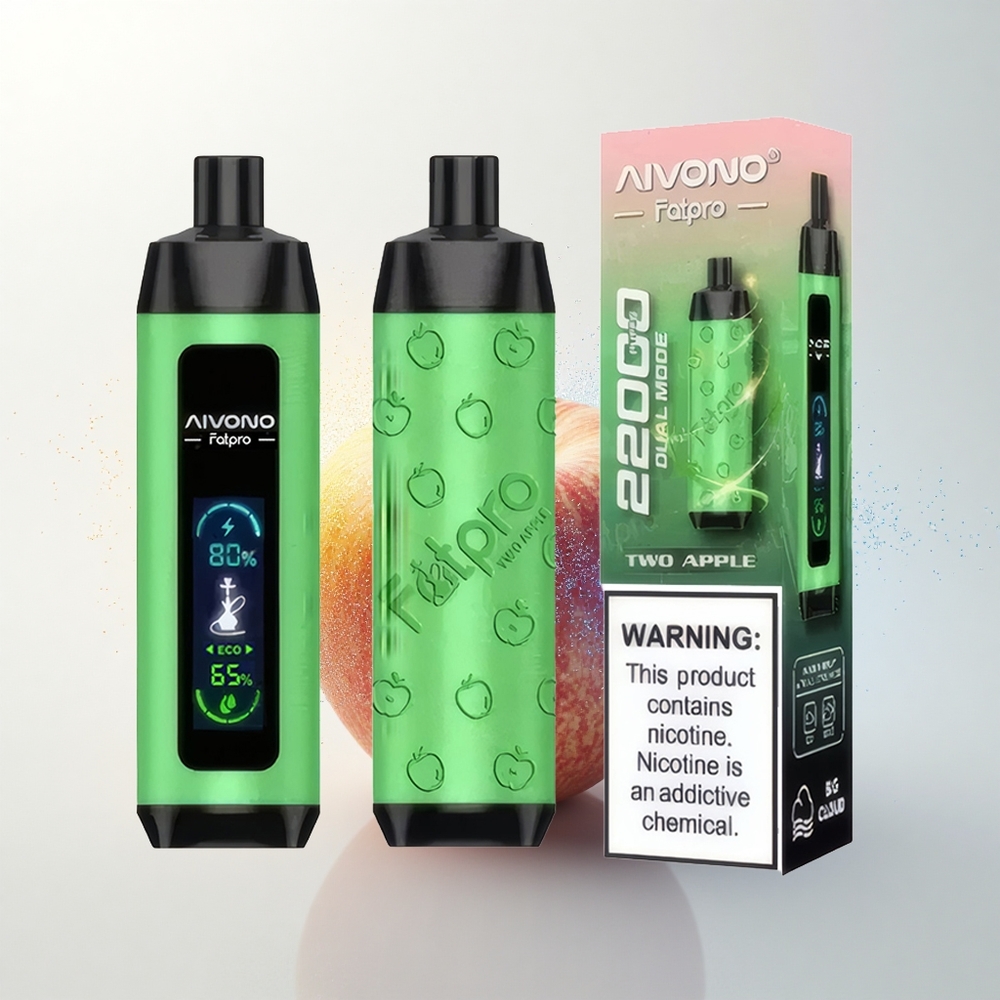 Aivono Aim Fatpro 22000 Puffs Két Alma 28ml Eco Boost