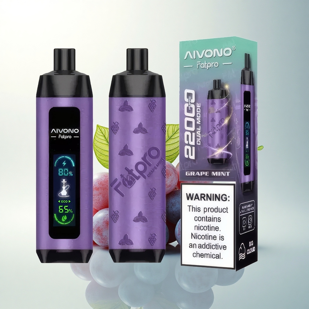 Aivono Aim Fatpro 22000 Puffs Szőlőmenta 28ml Eco Mesh