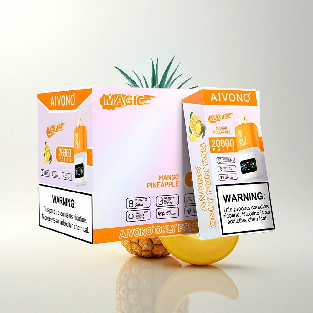 Aivono Aim Magic 20000 Puffs Ananász Mango Kettős Háló LCD