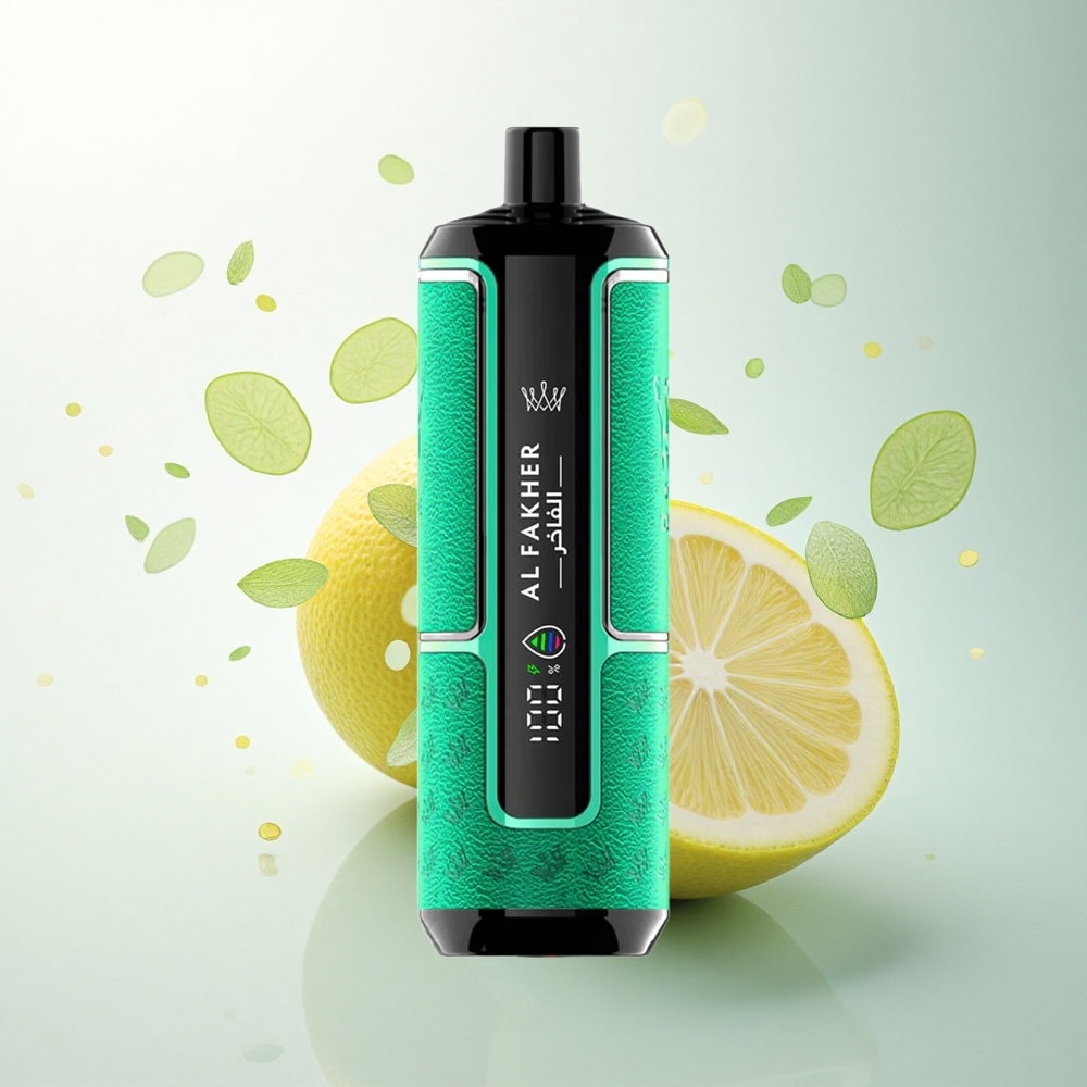 Al Fakher Crown Bar 15K Hypermax Citrom Borsmenta 600mAh Típus-C