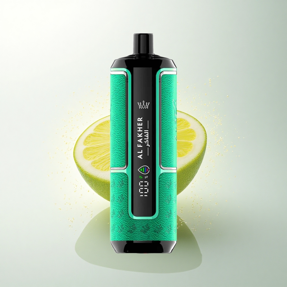 Al Fakher Crown Bar 15K Hypermax Citrom Lime Típus-C Port